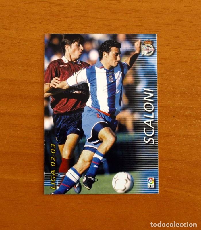 Cromos de f&uacute;tbol: Deportivo La Coru&ntilde;a -N&ordm; 118 Scaloni -Mega Fichas Liga 2002-2003-02-03 -Megafichas Panini Sports