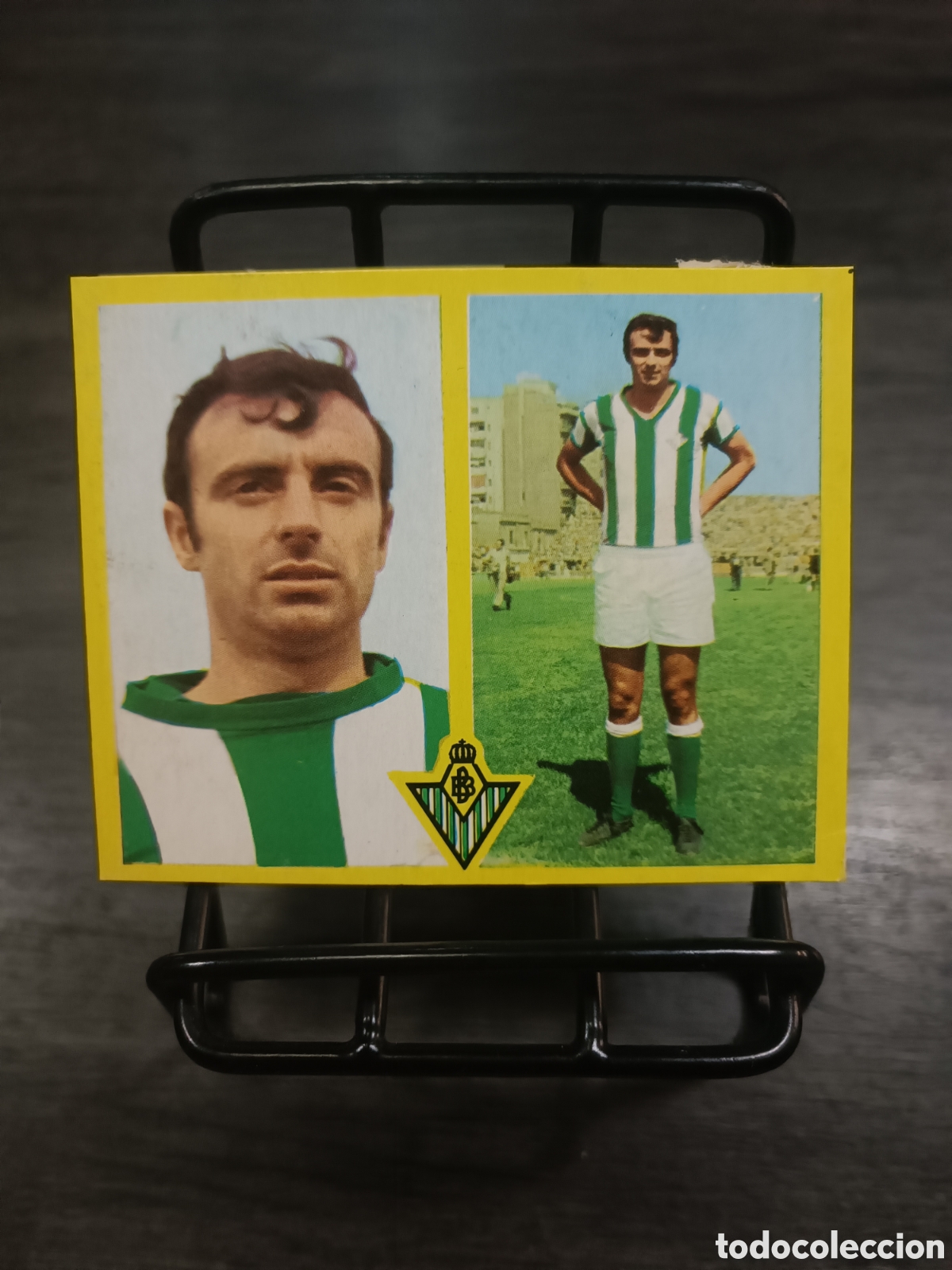 Cromos de f&uacute;tbol: 1972 Liga Este Frigols Betis despegado