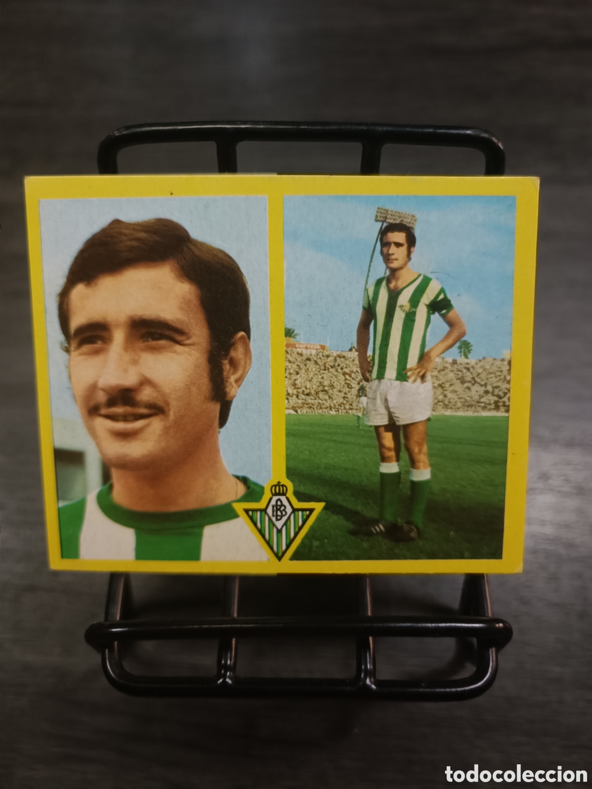 Cromos de f&uacute;tbol: 1972 Liga Este Telechia Betis despegado