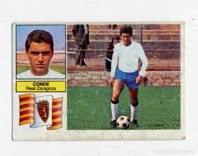 Cromos de f&uacute;tbol: LIGA ESTE 82 83 1982 1983 FICHAJE 5 CONDE - DESPEGADO