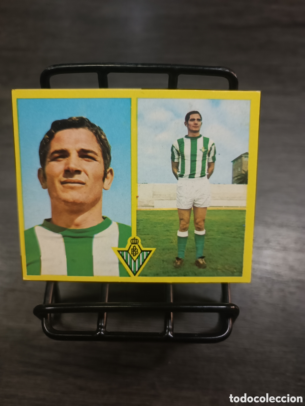 Cromos de f&uacute;tbol: 1972 Liga Este Diaz Betis despegado