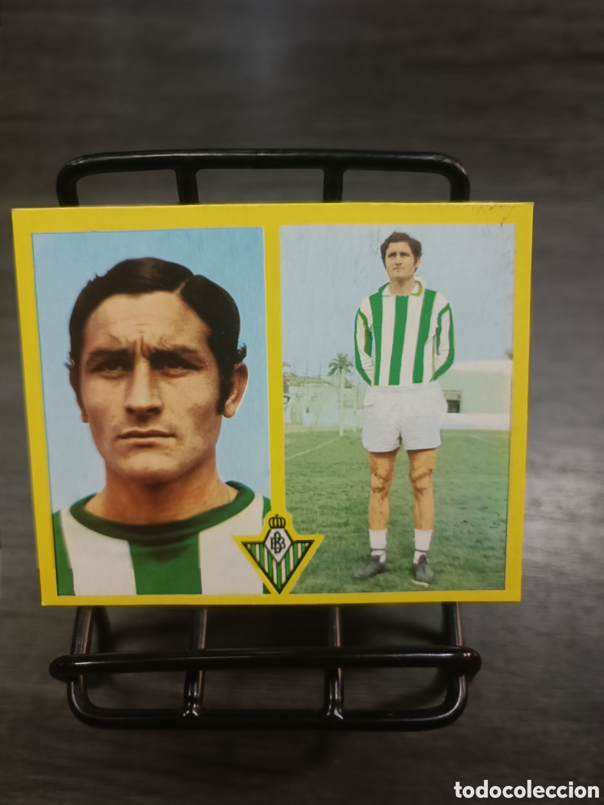 Cromos de f&uacute;tbol: 1972 Liga Este Gonz&aacute;lez Betis despegado