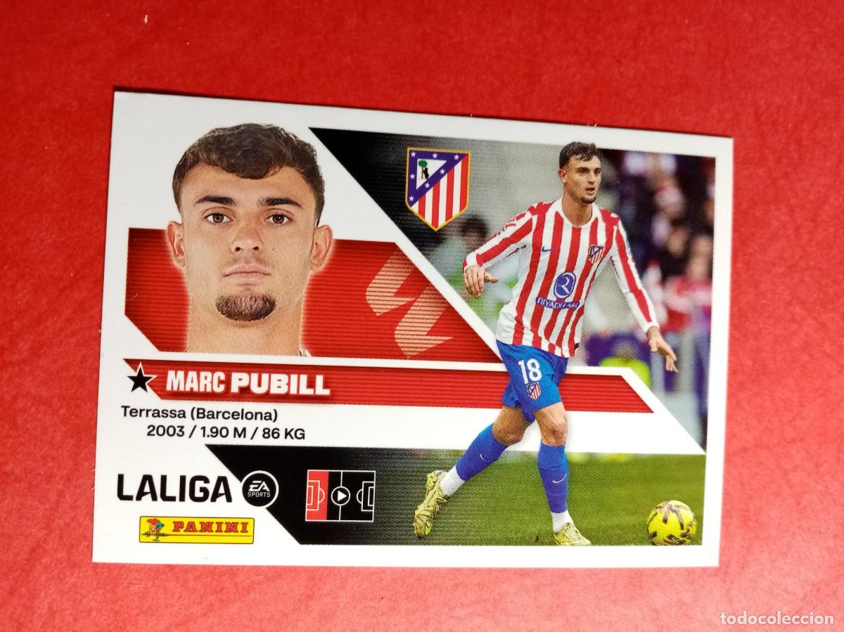 Cromos de f&uacute;tbol: N&ordm; 7 MARC PUBILL, ATLETICO DE MADRID, LIGA ESTE 2026 2027 26 27 PANINI