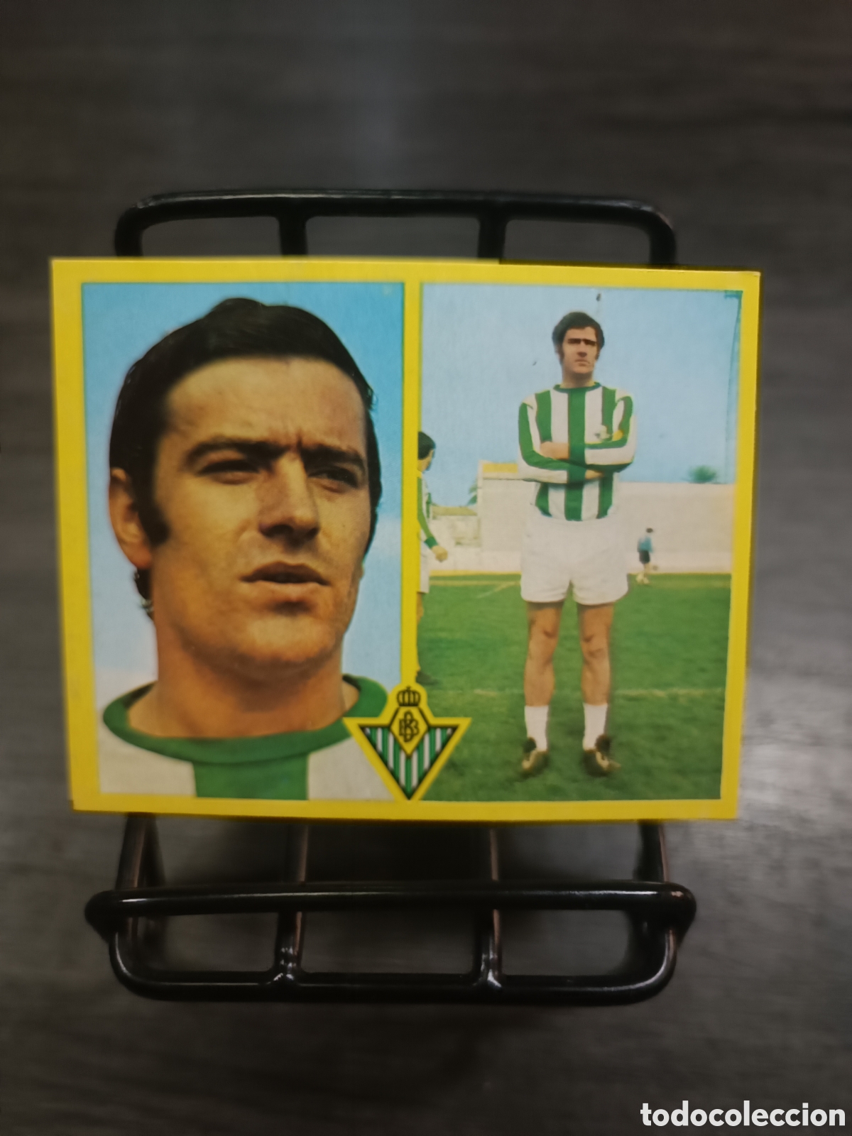 Cromos de f&uacute;tbol: 1972 Liga Este Irizar Betis despegado