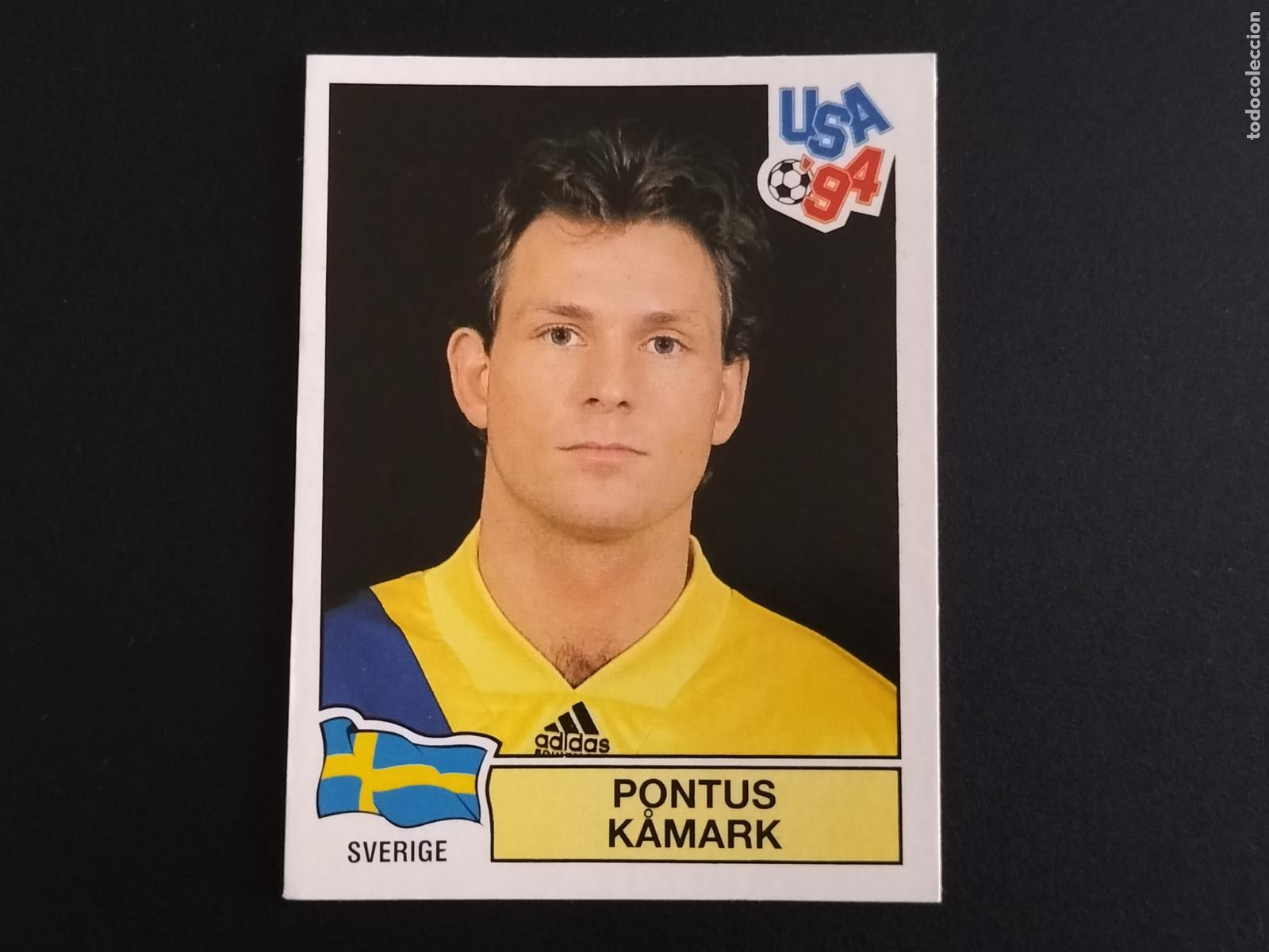 Cromos de f&uacute;tbol: 155 PONTUS KAMARK SUECIA CROMOS ALBUM WORLD CUP MUNDIAL FUTBOL USA 94 U.S.A. 1994