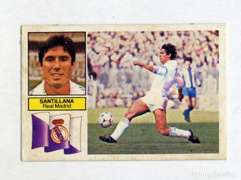 Cromos de f&uacute;tbol: LIGA ESTE 82 83 1982 1983 SANTILLANA (Real Madrid) SIN PUBLICIDAD - DESPEGADO