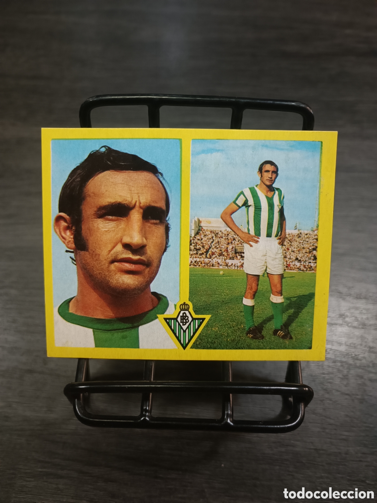 Cromos de f&uacute;tbol: 1972 Liga Este Isauro Betis despegado