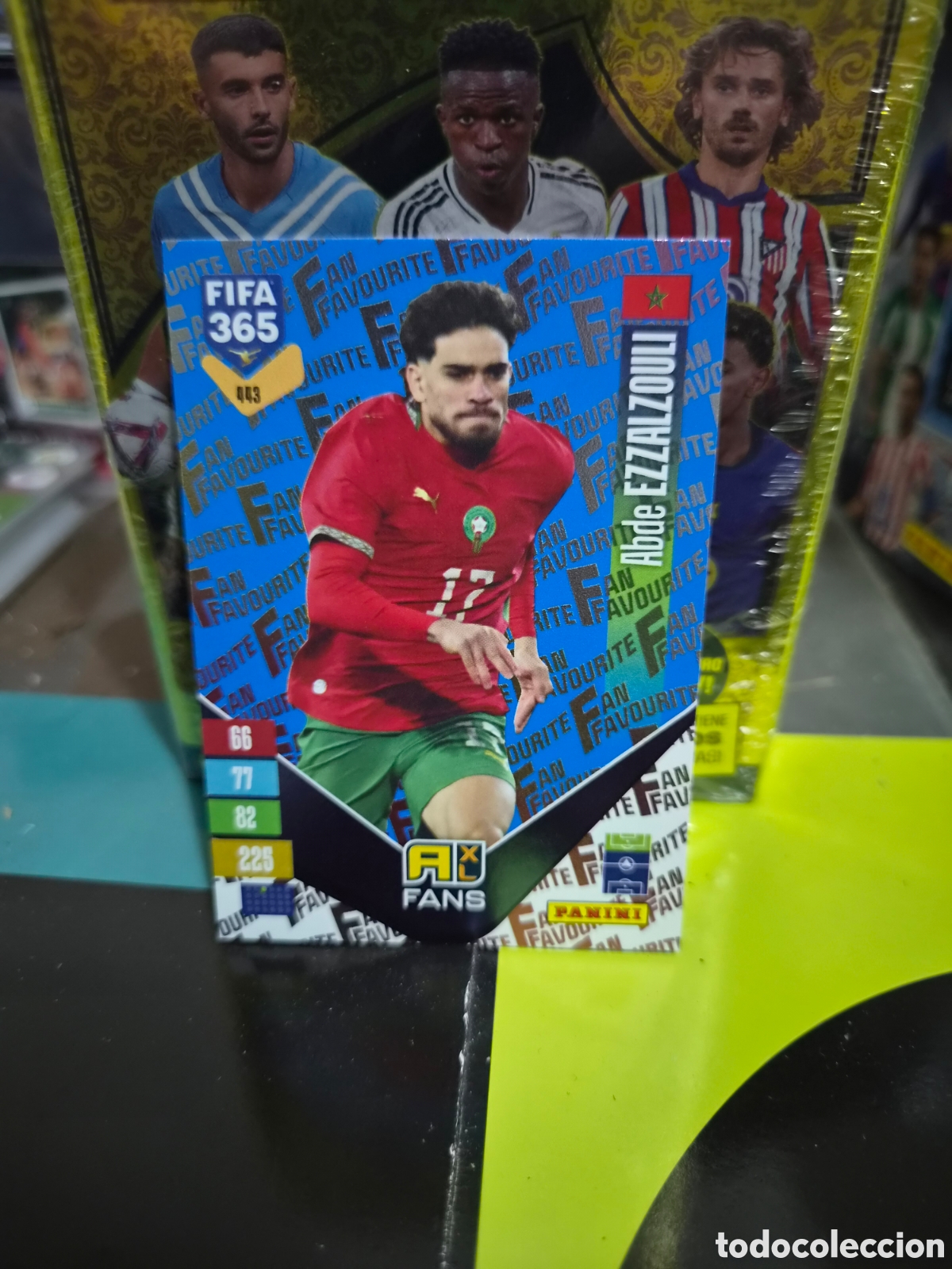 Cromos de f&uacute;tbol: N&deg;443 Fans Blue Abde FIFA 365 2027
