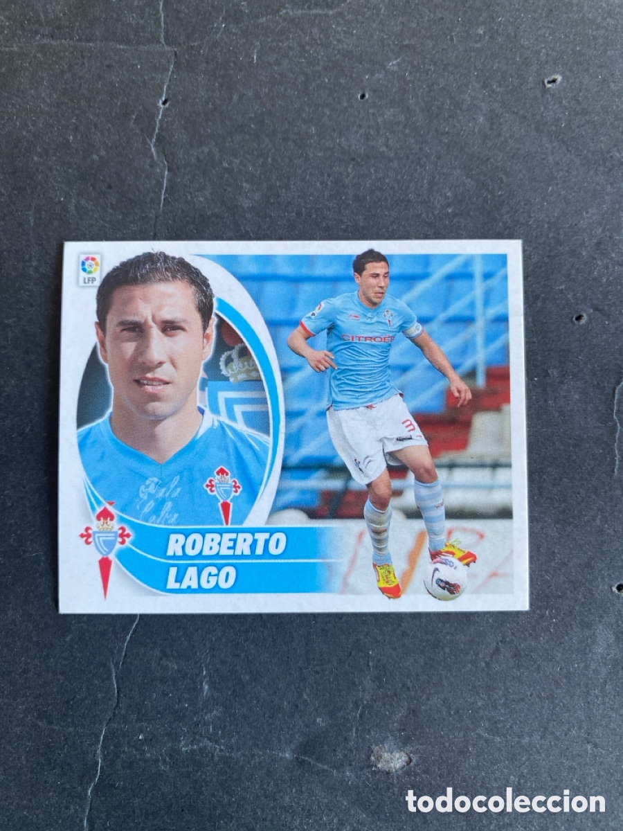 Cromos de f&uacute;tbol: Cromo liga 12/13 Celta N* 6