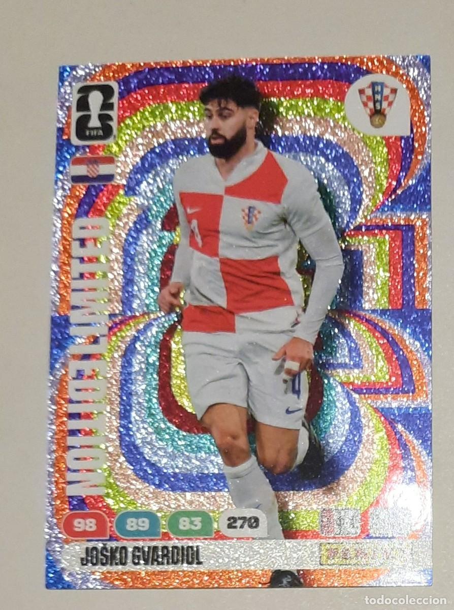 Cromos de f&uacute;tbol: Josko Gvardiol Croacia Limited Edition Fifa World Cup 2026