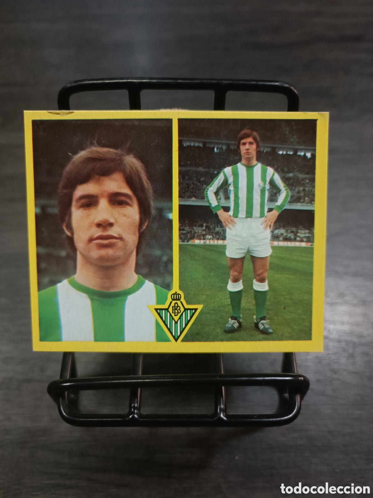Cromos de f&uacute;tbol: 1972 Liga Este L&oacute;pez Betis despegado