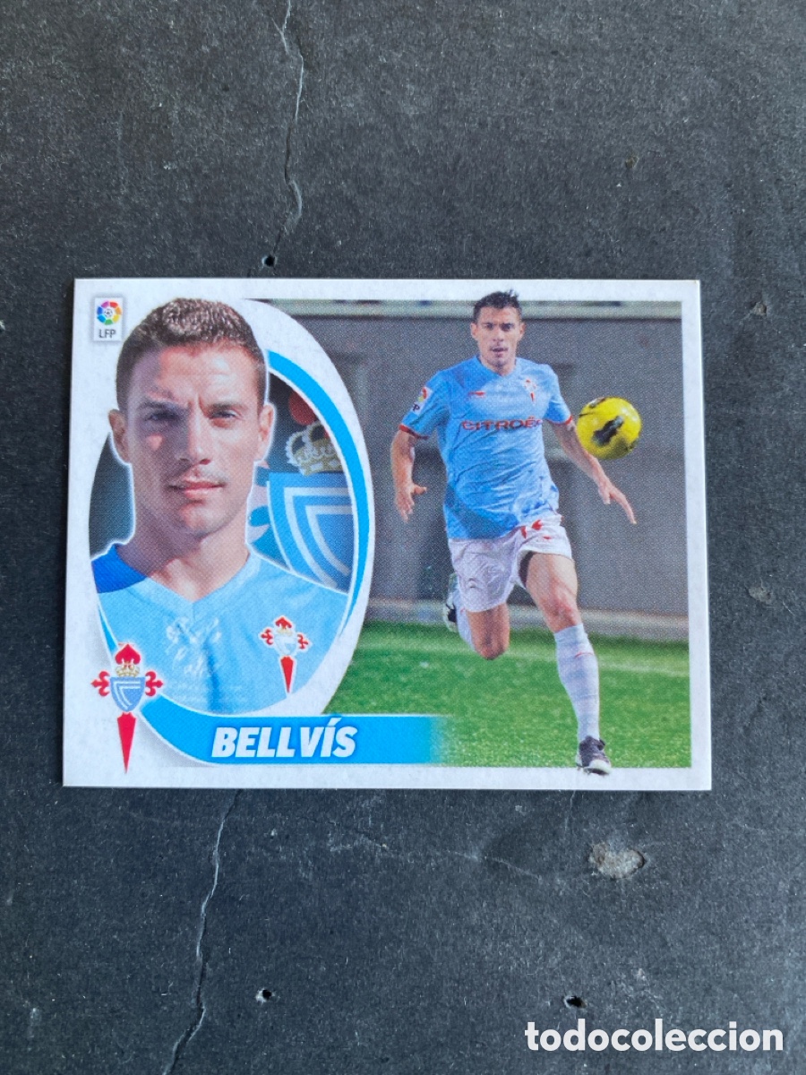 Cromos de f&uacute;tbol: Cromo liga 12/13 Celta N* 7 A