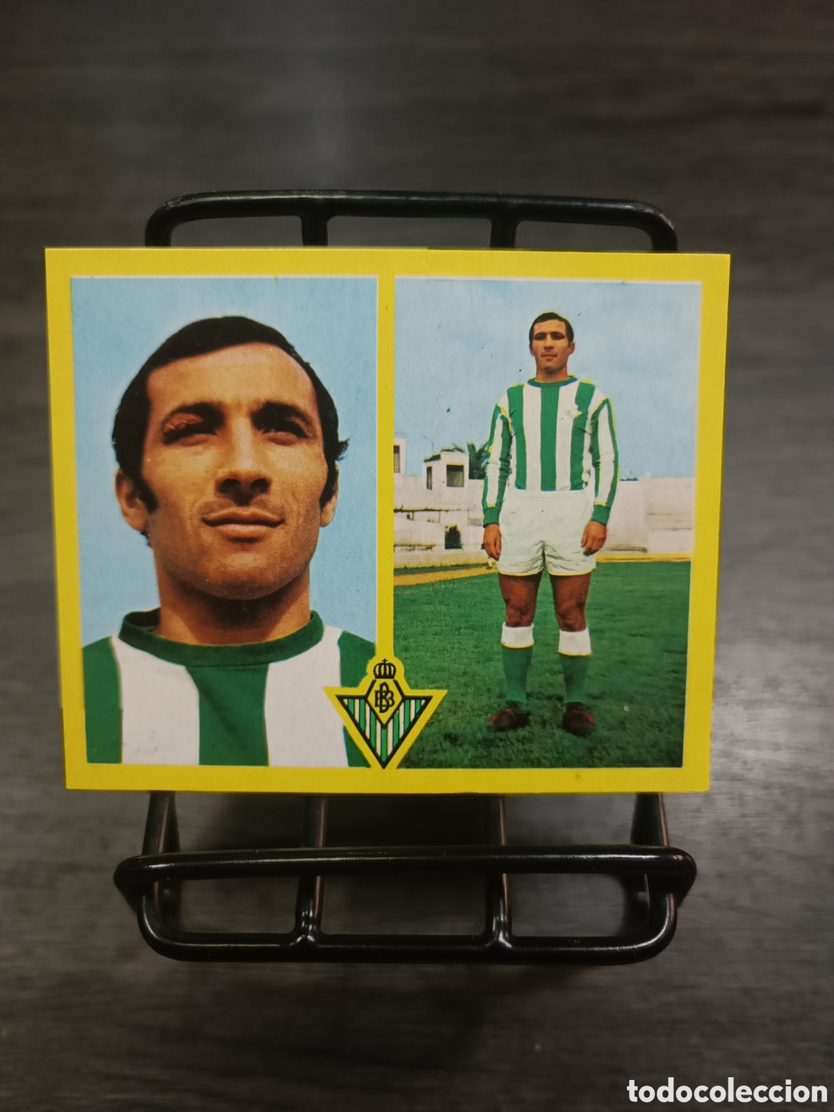 Cromos de f&uacute;tbol: 1972 Liga Este Macario Betis despegado