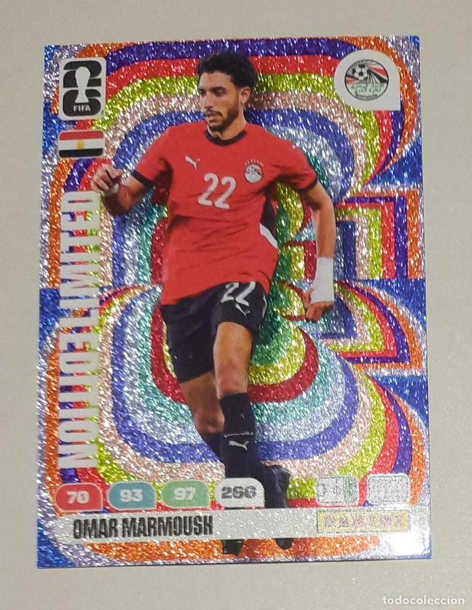 Cromos de f&uacute;tbol: Omar Marmoush Limited Edition Fifa World Cup 2026