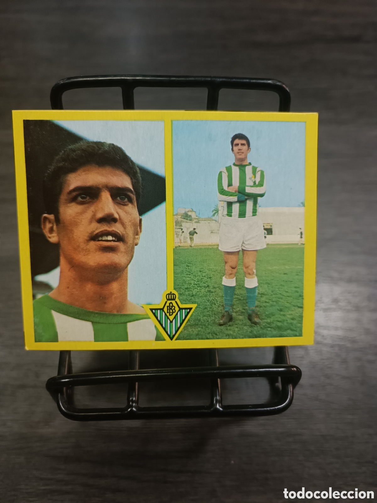 Cromos de f&uacute;tbol: 1972 Liga Este Rogelio Betis despegado