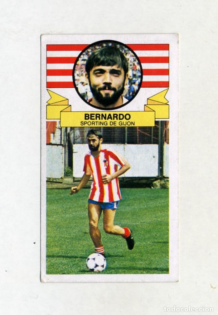 Cromos de f&uacute;tbol: LIGA ESTE 85 86 1985 1986 FICHAJE 38 BERNARDO - NUEVO - DE SOBRE