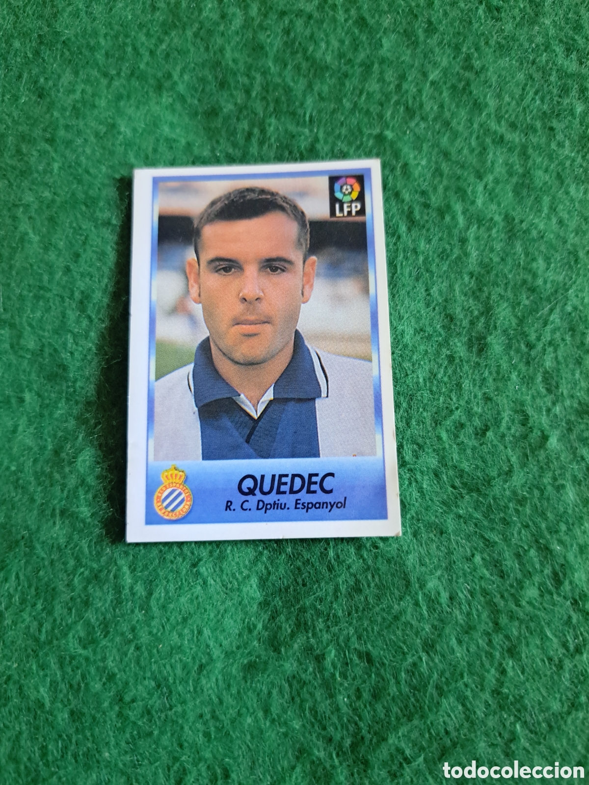 Cromos de Futebol: Quedec. Espanyol. N&deg;91. Bollycao Liga 96-97. Sigue la Liga