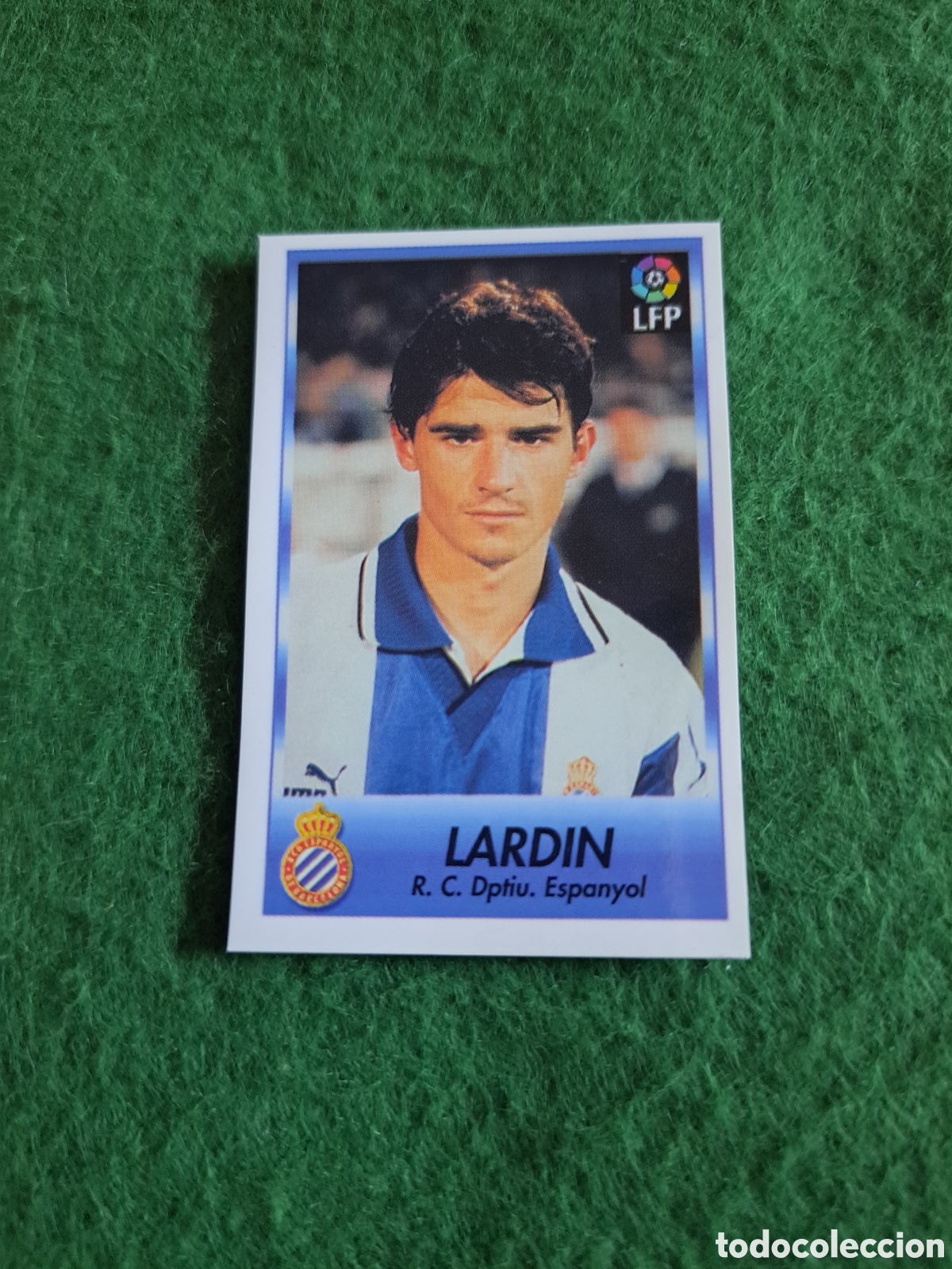 Cromos de Futebol: Lard&iacute;n. Espanyol. N&deg;90. Bollycao Liga 96-97. Sigue la Liga.