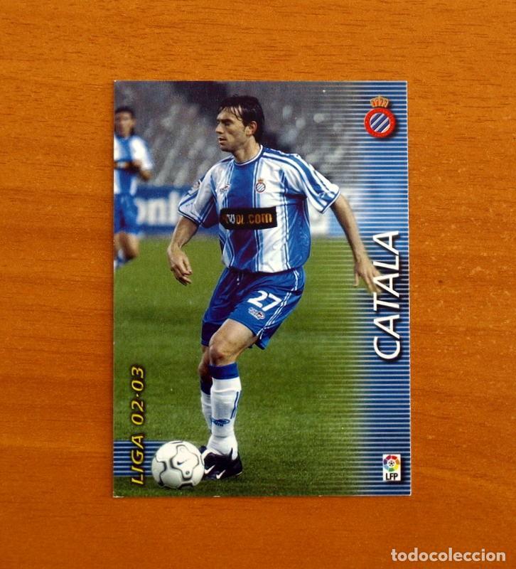Football Stickers: R.C.D. Espa&ntilde;ol-Espanyol -N&ordm; 133 Catal&aacute; -Mega Fichas Liga 2002-2003-02-03 -Megafichas Panini