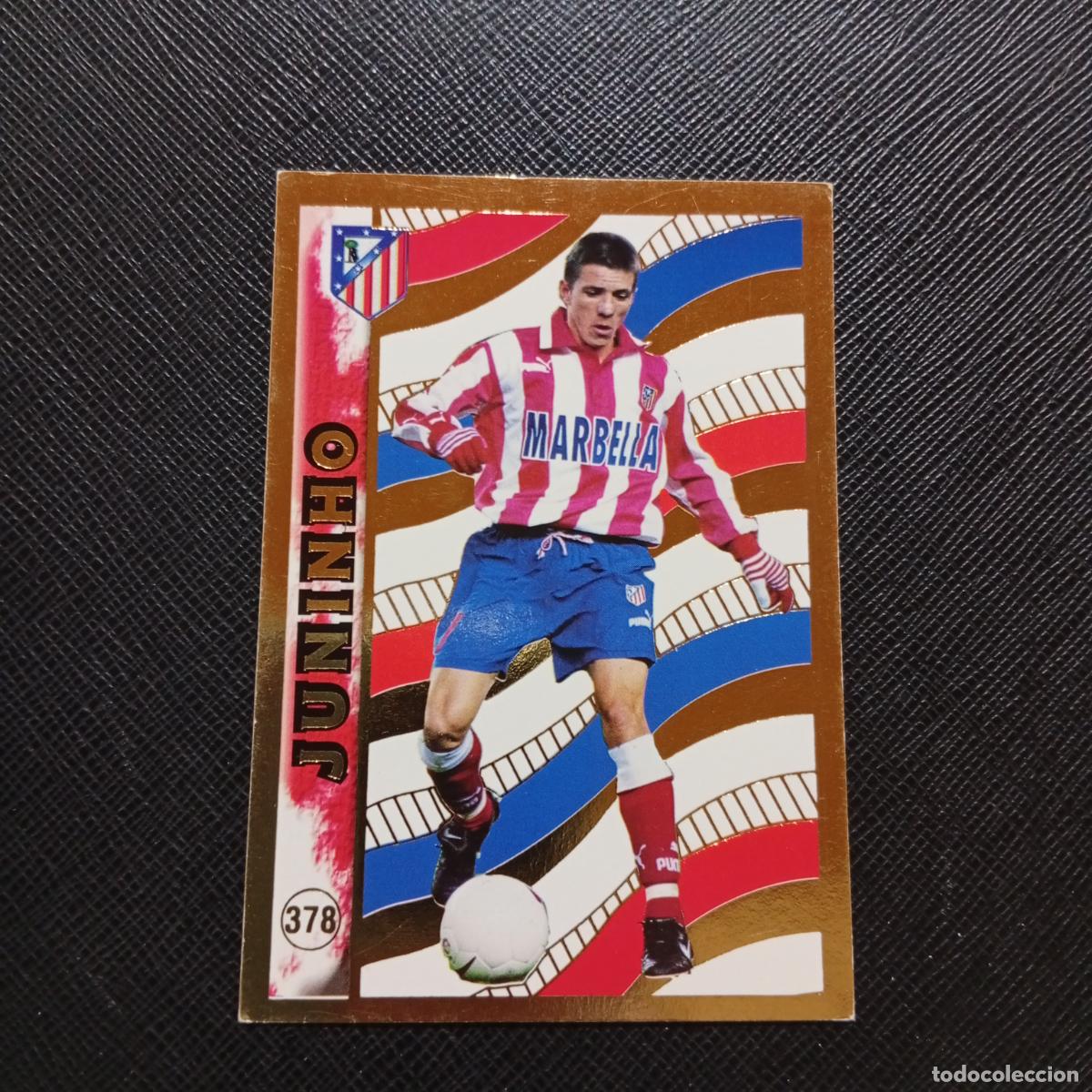 Football Stickers: 378 JUNINHO AT MADRID MUNDICROMO 1998 1999 CROMO FUTBOL LIGA 98 99 - A218 PG49