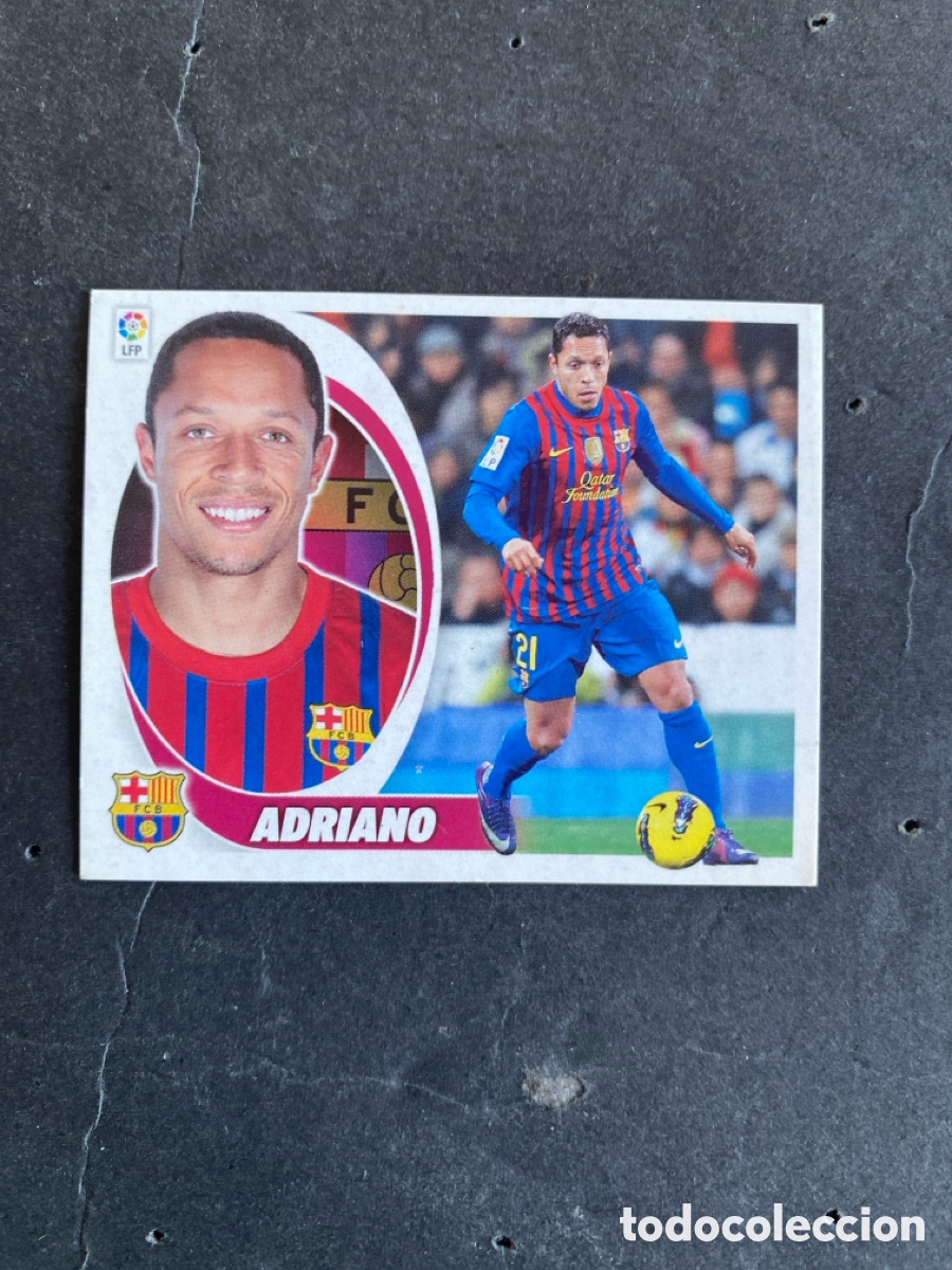 Cromos de f&uacute;tbol: Cromo liga 12/13 Barcelona N* 7 A