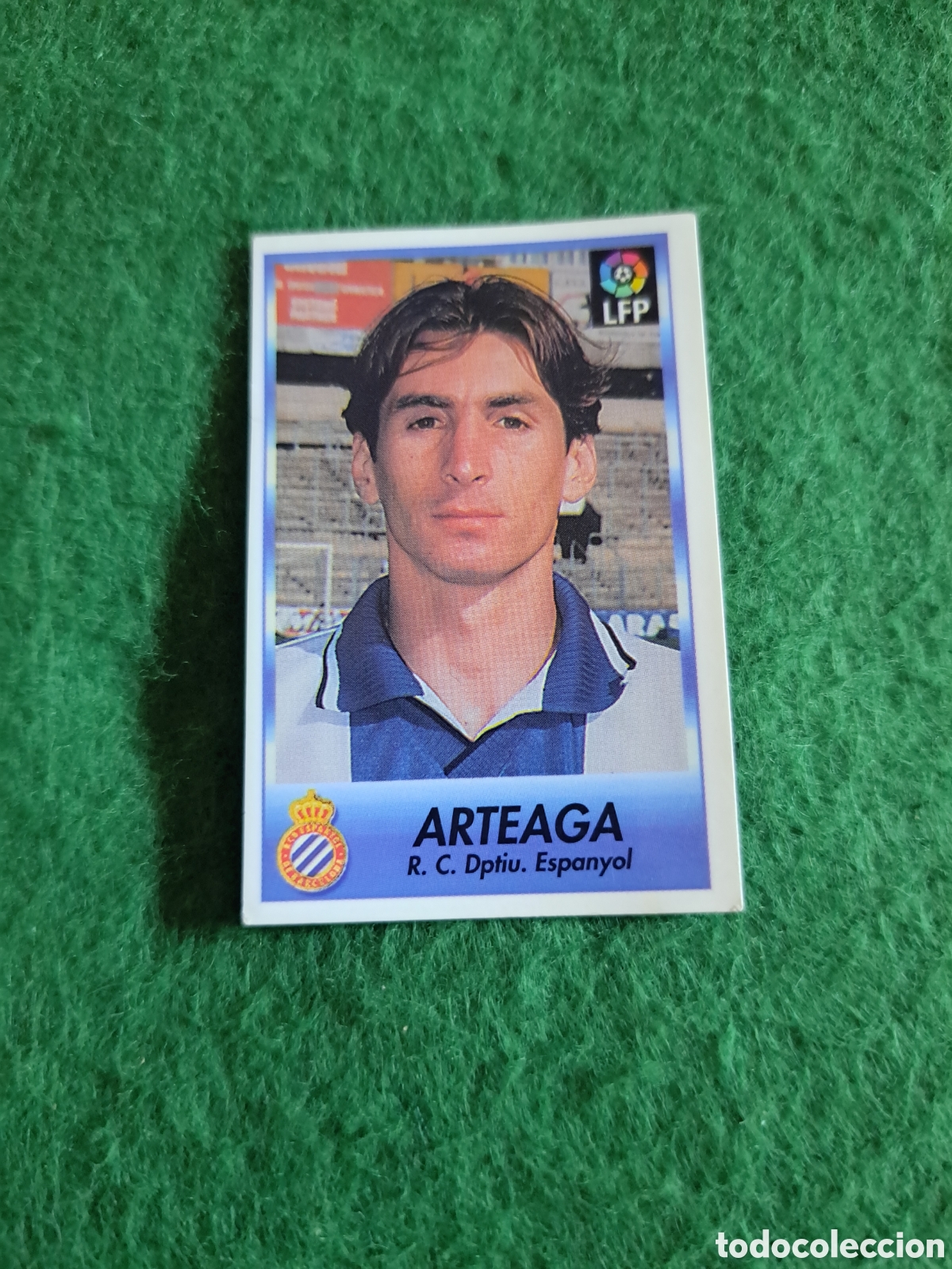 Cromos de Futebol: Arteaga. Espanyol. N&deg;87. Bollycao Liga 96-97. Sigue la Liga