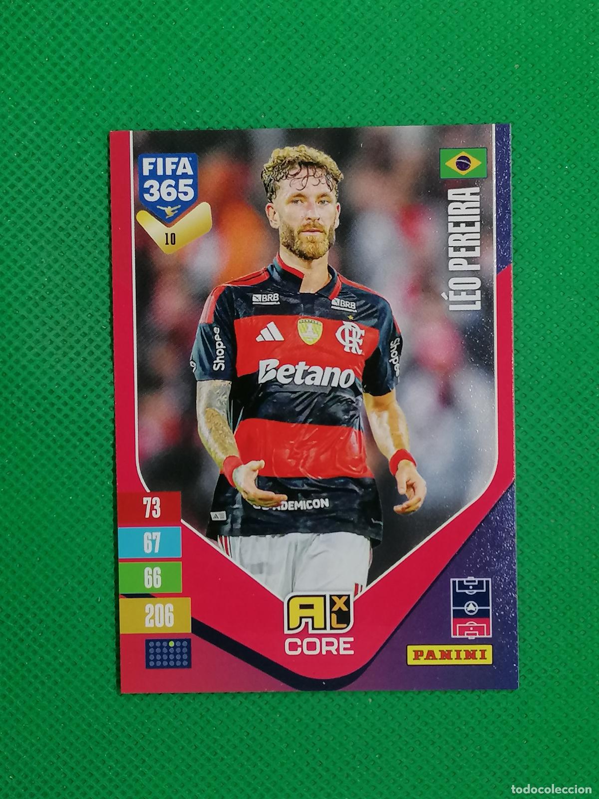 Cromos de Futebol: 10 LEO PEREIRA FLAMENGO CORE ⚽ PANINI ADRENALYN XL FIFA 365 26 27 2026 2027 ⚽