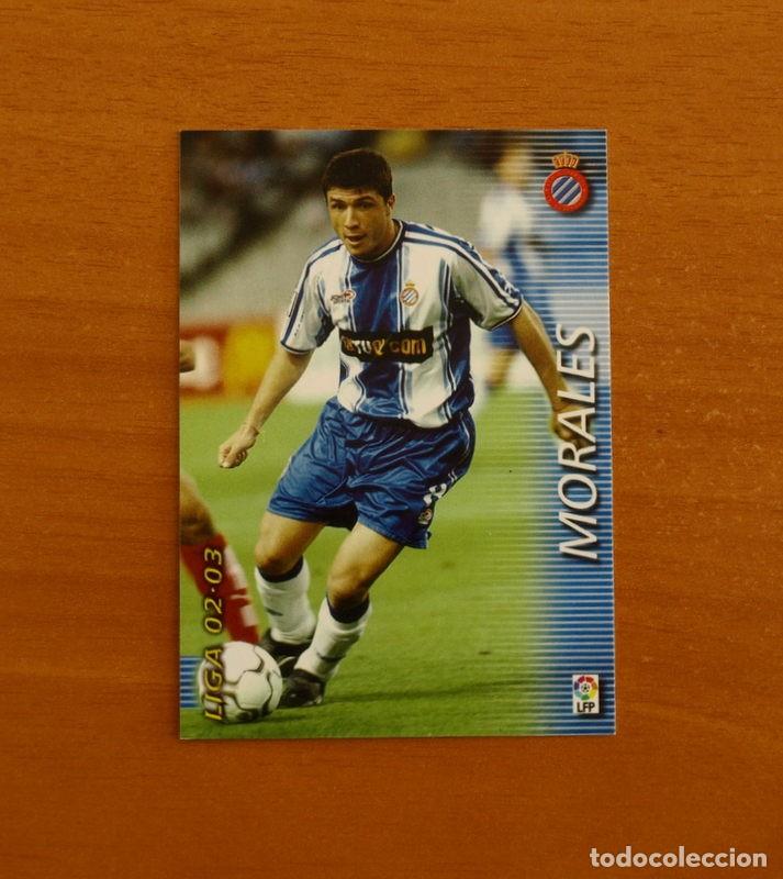 Cartes &agrave; collectionner de Football: R.C.D. Espa&ntilde;ol-Espanyol -N&ordm; 137 Morales -Mega Fichas Liga 2002-2003-02-03 -Megafichas Panini