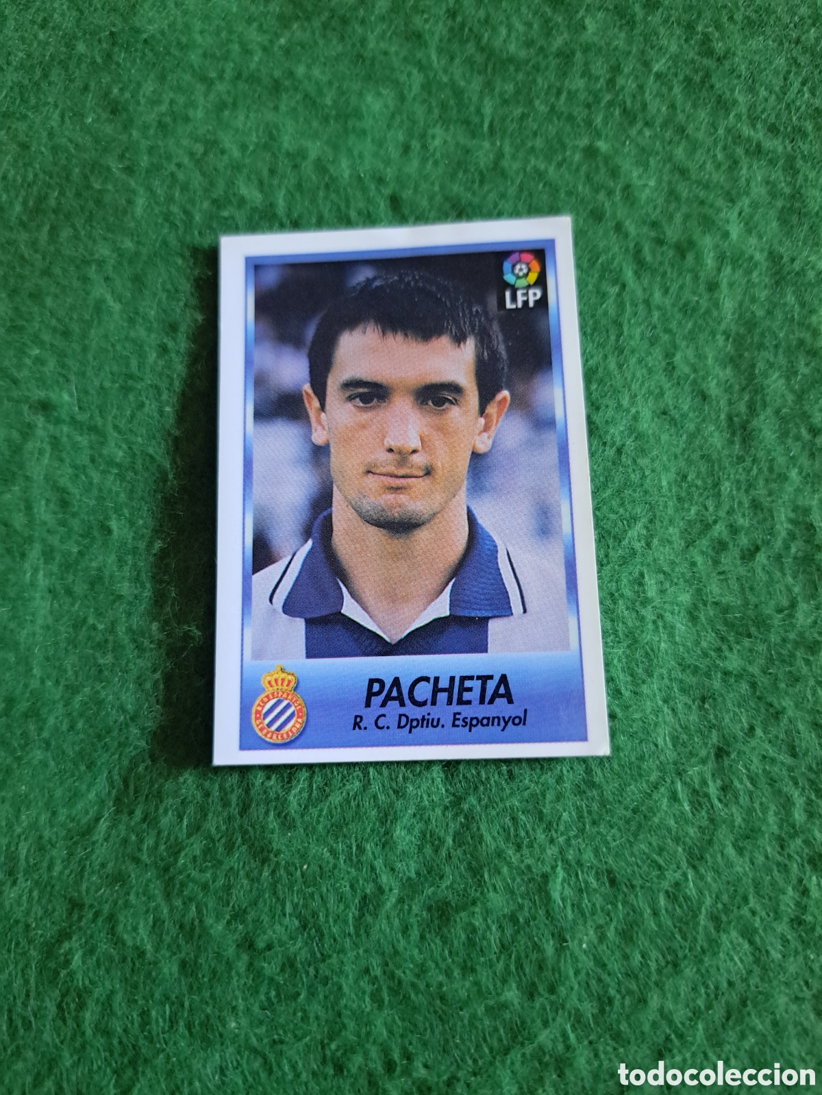 Cartes &agrave; collectionner de Football: Pacheta. Espanyol. N&deg;86. Bollycao Liga 96-97. Sigue la Liga
