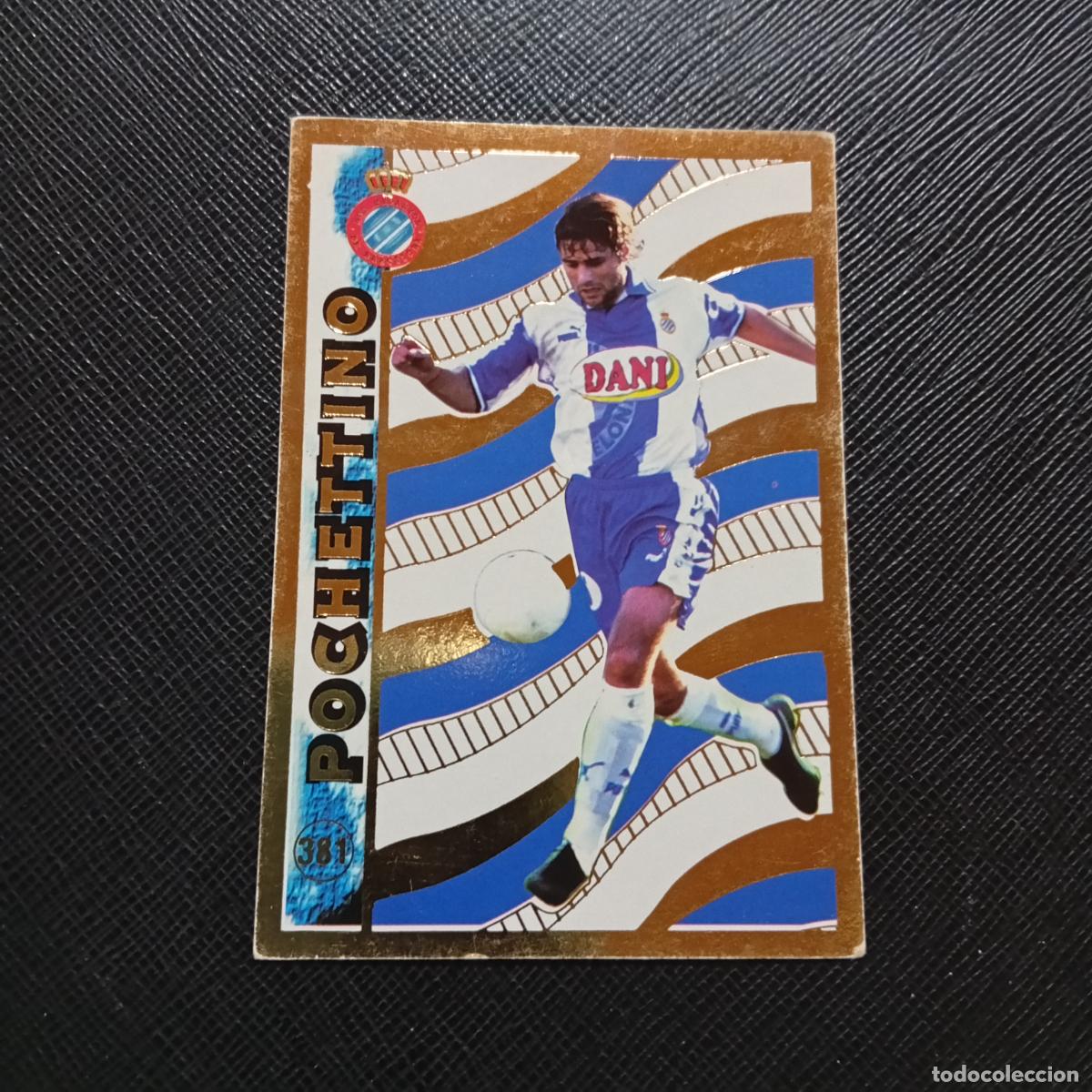 Cartes &agrave; collectionner de Football: 381 POCHETTINO ESPA&Ntilde;OL MUNDICROMO 1998 1999 CROMO FUTBOL LIGA 98 99 - A218 PG50