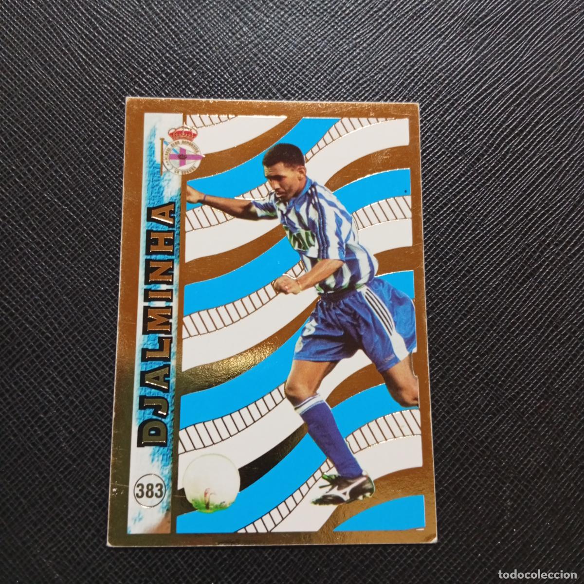 Fu&szlig;ball-Sticker: 383 DJALMINHA DEPORTIVO MUNDICROMO 1998 1999 CROMO FUTBOL LIGA 98 99 - A218 PG50