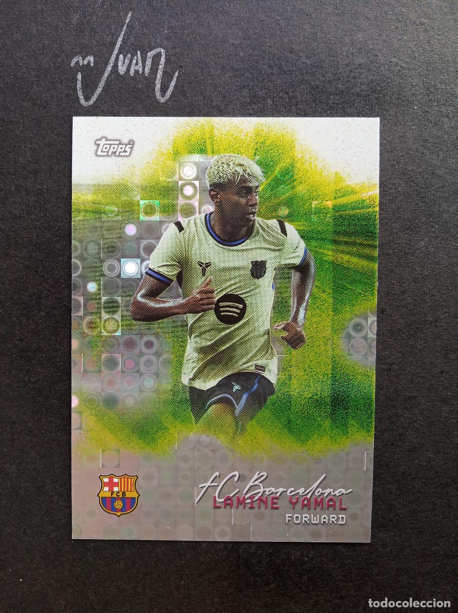 Cromos de Futebol: N&ordm; 26 HALO PITCH PURSUITS LAMINE YAMAL BARCELONA ESPA&Ntilde;A ⚽ TOPPS &reg; TEAM SET BAR&Ccedil;A 2025 2026 25 26