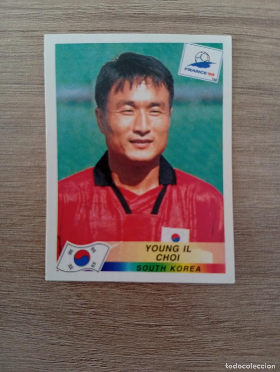 Figurine di Calcio: YOUNG IL CHOI 338 COREA DEL SUR PANINI FRANCIA 1998 98 SIN PEGAR NUNCA PEGADO