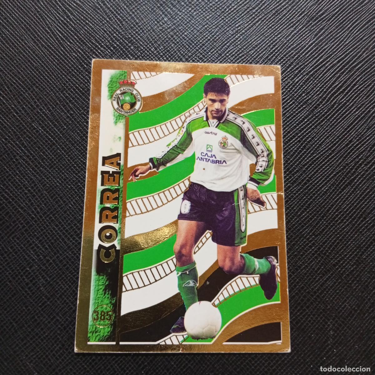 Cromos de f&uacute;tbol: 385 CORREA RACING MUNDICROMO 1998 1999 CROMO FUTBOL LIGA 98 99 - A218 PG50
