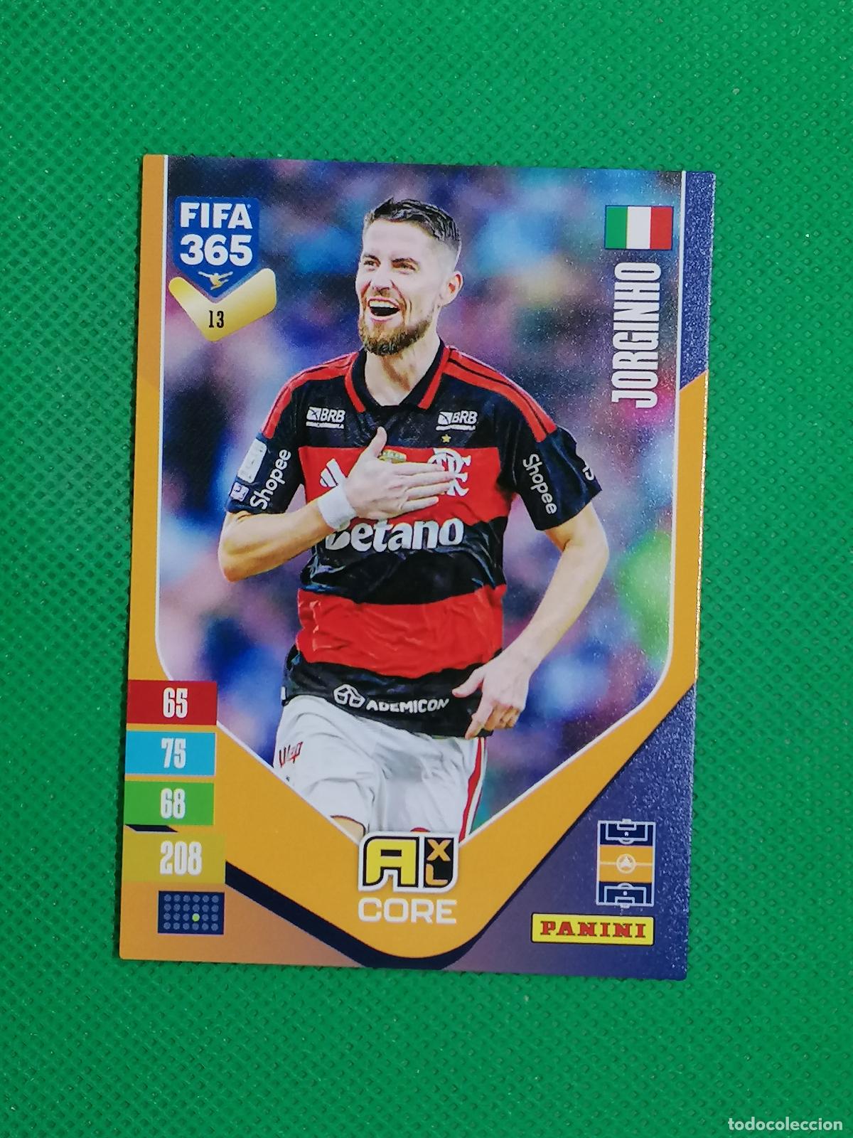 Cromos de f&uacute;tbol: 13 JORGINHO FLAMENGO CORE ⚽ PANINI ADRENALYN XL FIFA 365 26 27 2026 2027 ⚽
