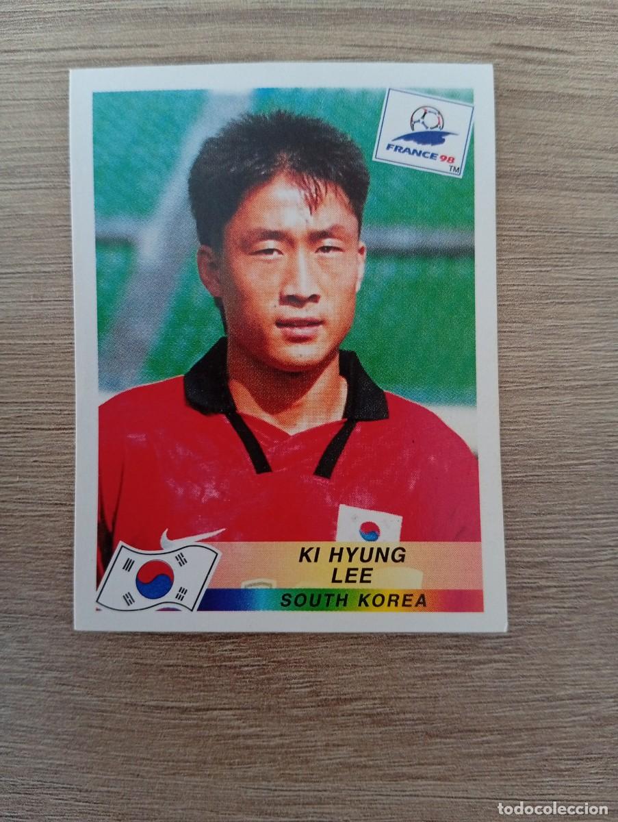 Cromos de f&uacute;tbol: KI HYUNG LEE 342 COREA DEL SUR PANINI FRANCIA 1998 98 SIN PEGAR NUNCA PEGADO