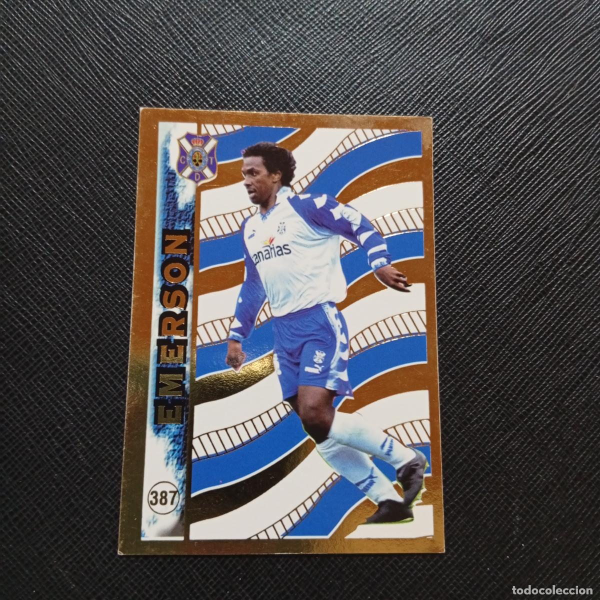 Cromos de f&uacute;tbol: 387 EMERSON TENERIFE MUNDICROMO 1998 1999 CROMO FUTBOL LIGA 98 99 - A218 PG50