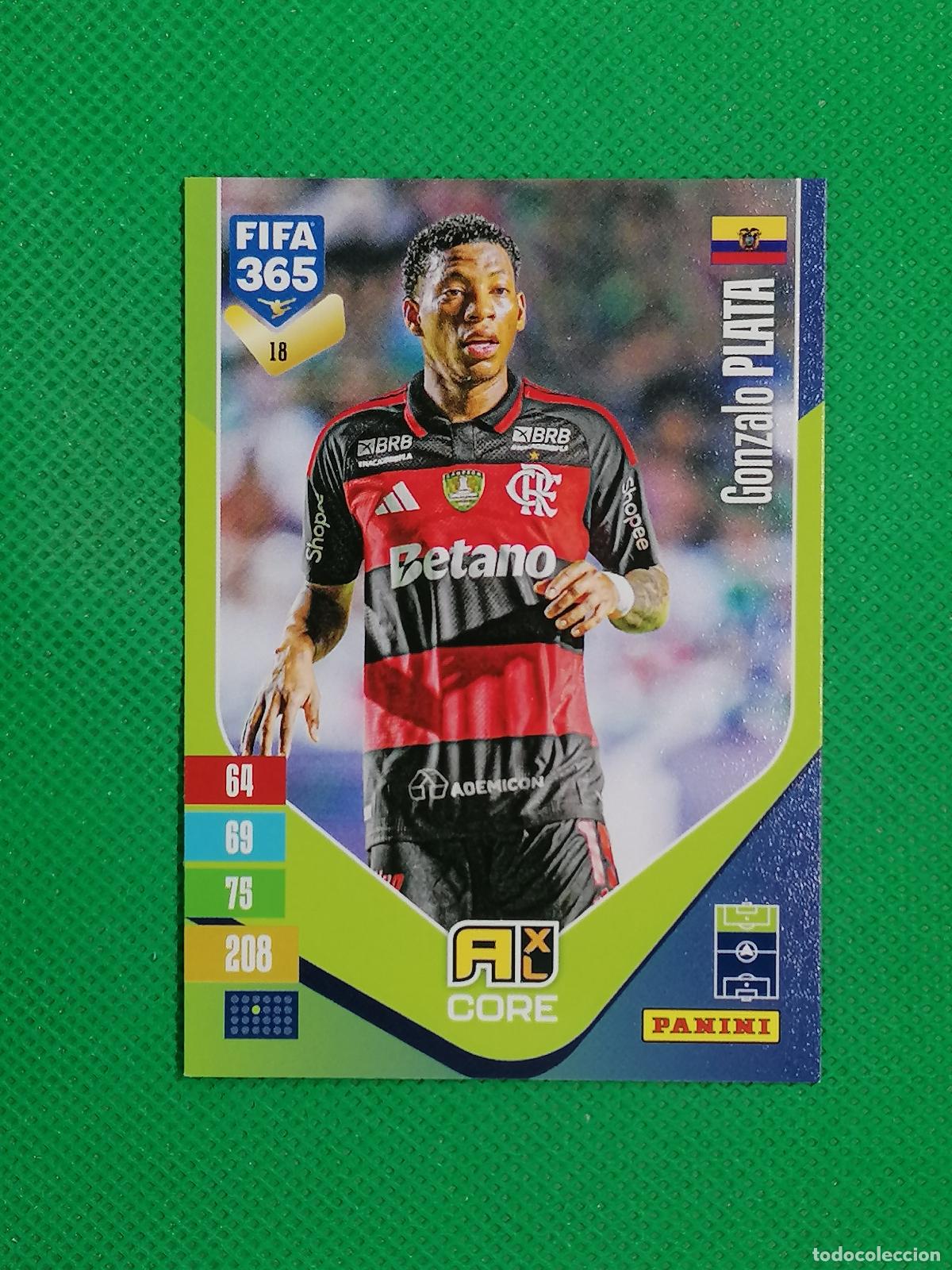 Cromos de f&uacute;tbol: 18 GONZALO PLATA FLAMENGO CORE ⚽ PANINI ADRENALYN XL FIFA 365 26 27 2026 2027 ⚽