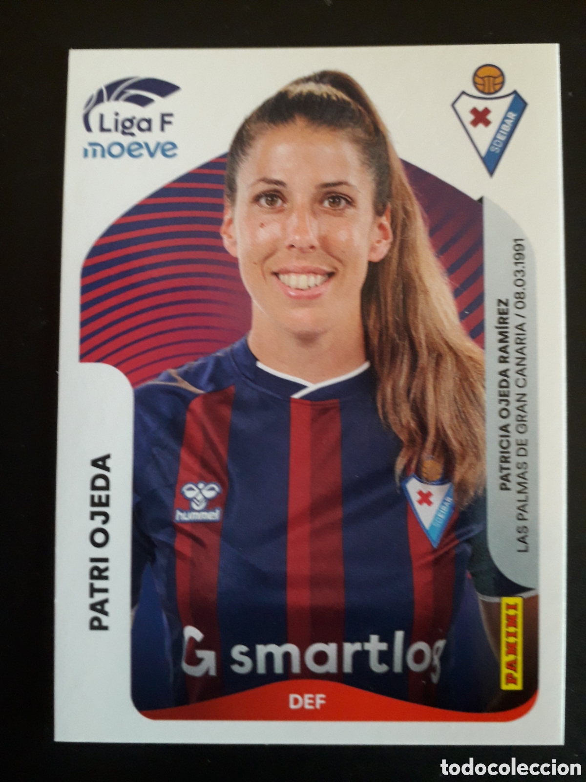 Cromos de f&uacute;tbol: PATRI OJEDA EIBAR N&deg; 170 LIGA F FEMENINA 2025 2026 25 26 PANINI SIN PEGAR PEDIDO M&Iacute;NIMO 3&euro;