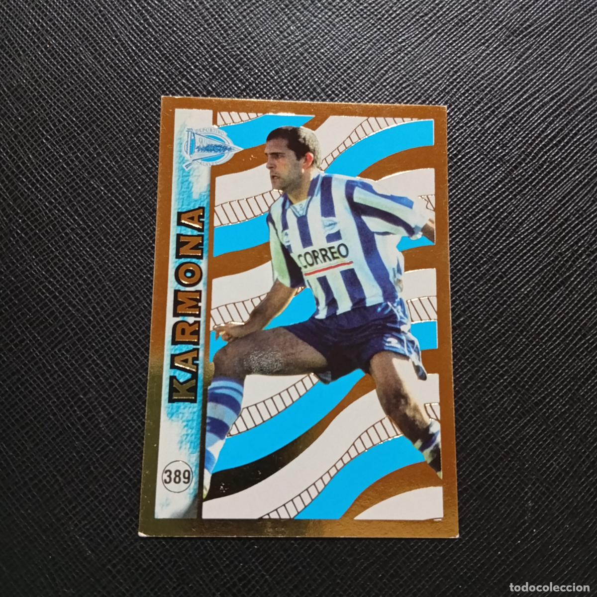 Cromos de f&uacute;tbol: 389 KARMONA ALAVES MUNDICROMO 1998 1999 CROMO FUTBOL LIGA 98 99 - A218 PG51