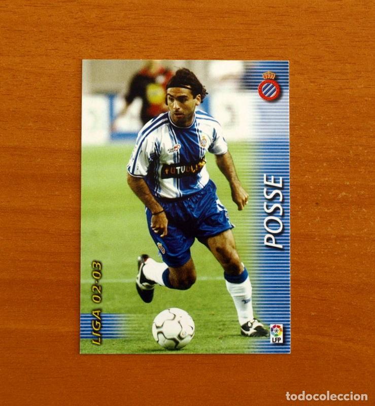 Cromos de f&uacute;tbol: R.C.D. Espa&ntilde;ol-Espanyol -N&ordm; 143 Posse -Mega Fichas Liga 2002-2003-02-03 -Megafichas Panini