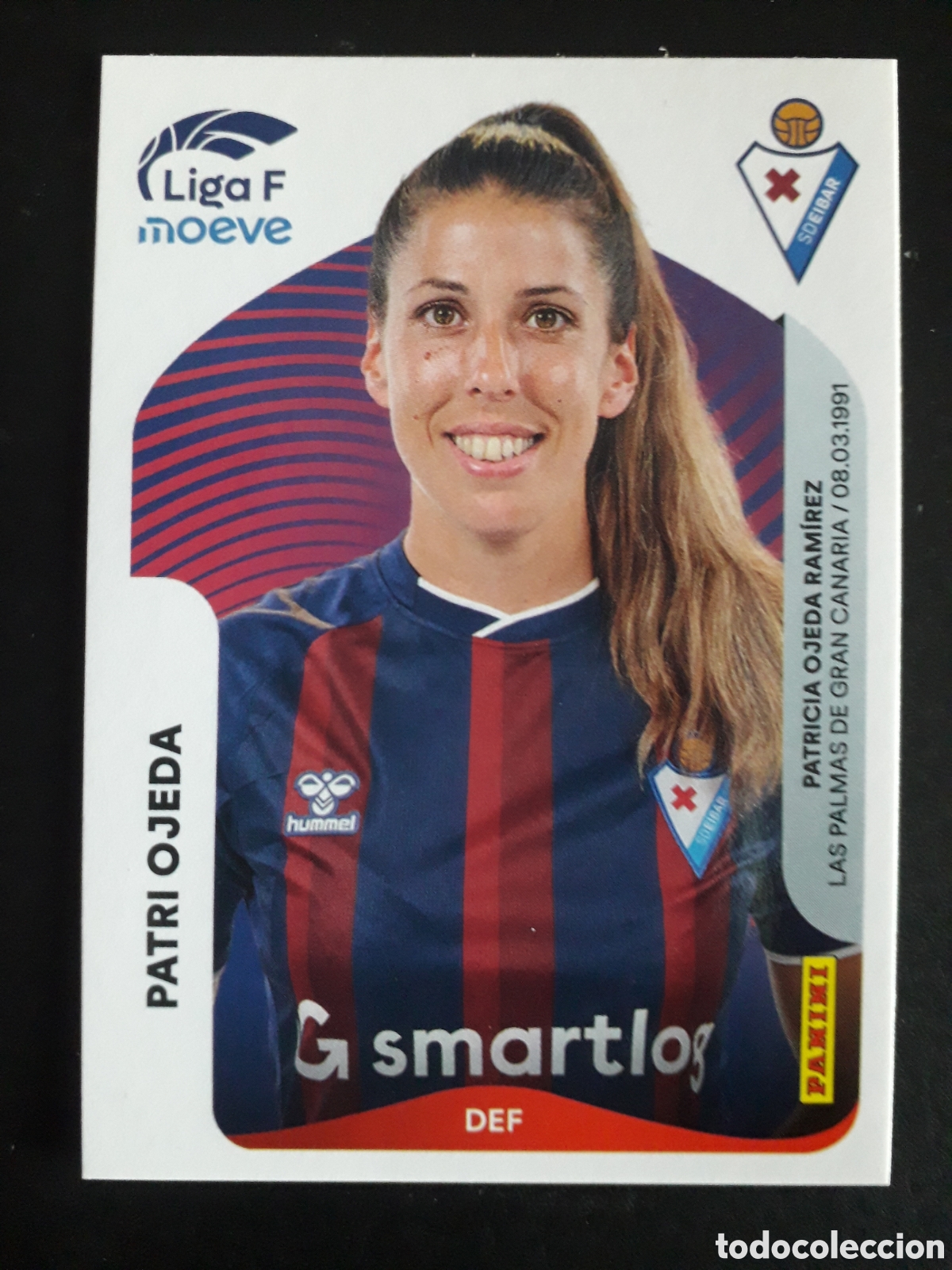 Cromos de f&uacute;tbol: PATRI OJEDA EIBAR N&deg; 170 LIGA F FEMENINA 2025 2026 25 26 PANINI SIN PEGAR PEDIDO M&Iacute;NIMO 3&euro;