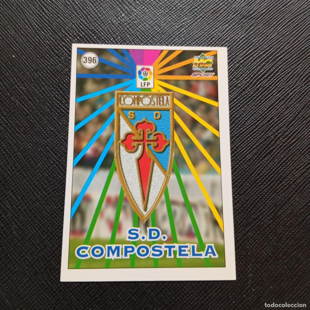 Cromos de f&uacute;tbol: 396 COMPOSTELA ESCUDO MUNDICROMO 1998 1999 CROMO FUTBOL LIGA 98 99 - A218 PG51
