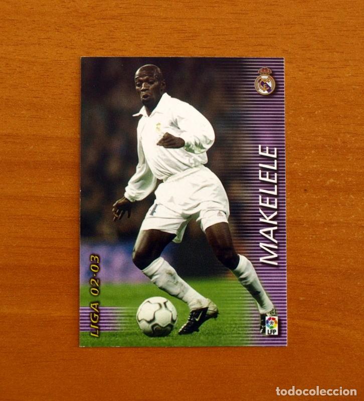 Cromos de f&uacute;tbol: Real Madrid -N&ordm; 154 Makelele -Mega Fichas Liga 2002-2003-02-03 -Megafichas Panini Sports