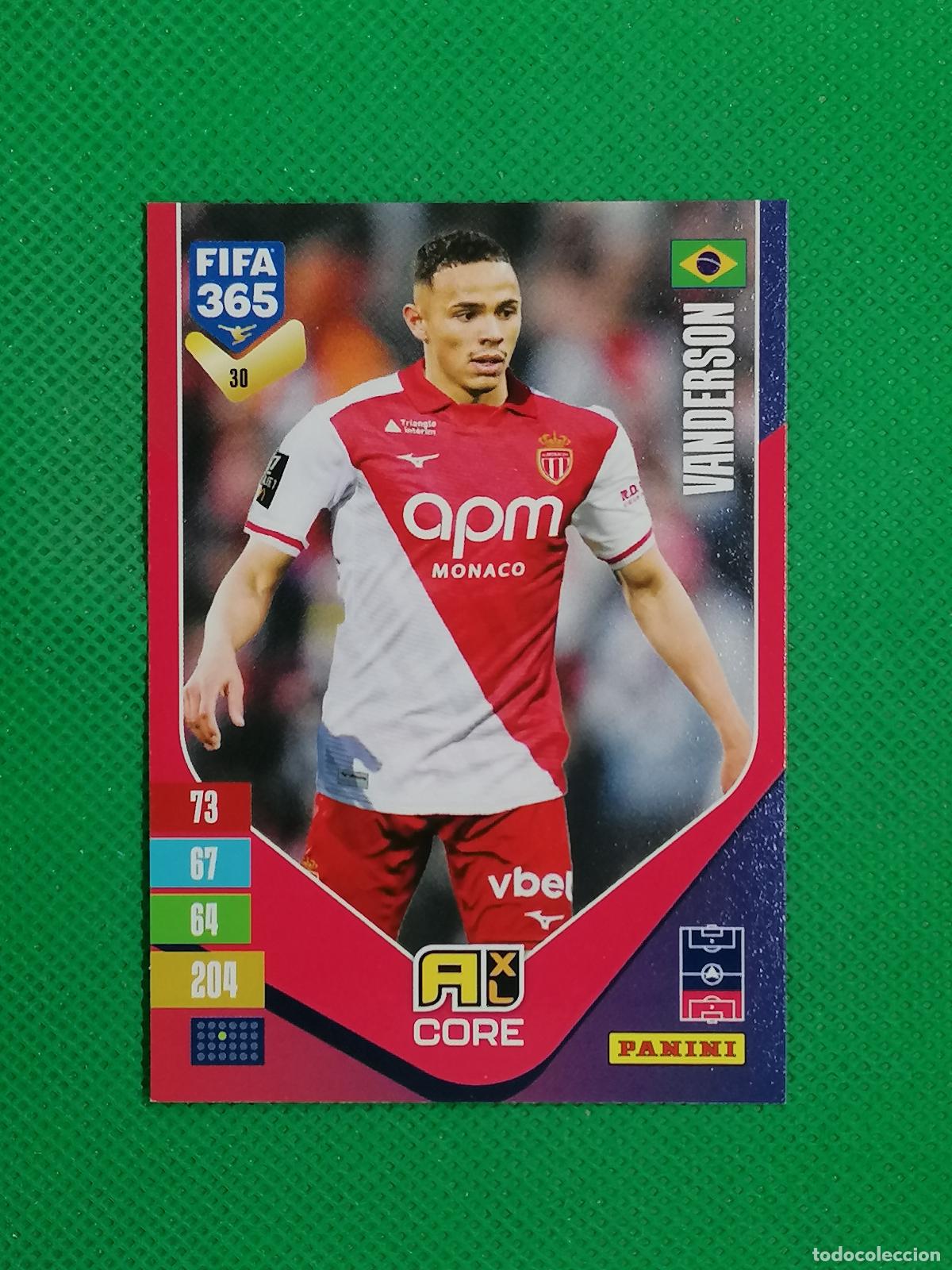 Cromos de f&uacute;tbol: 30 VANDERSON MONACO CORE ⚽ PANINI ADRENALYN XL FIFA 365 26 27 2026 2027 ⚽