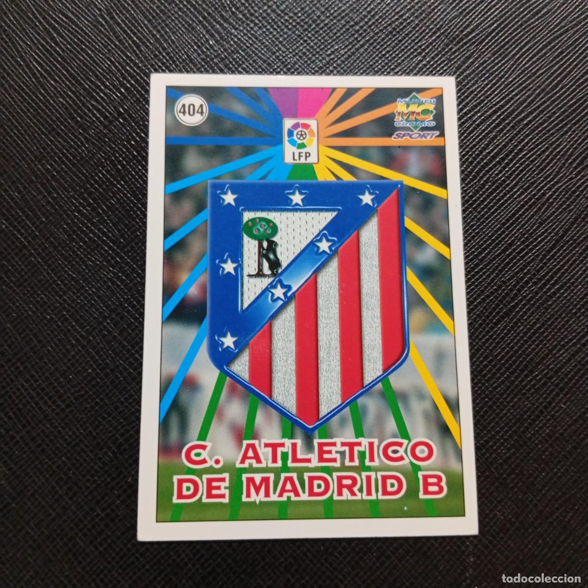 Cartes &agrave; collectionner de Football: 404 AT MADRID ESCUDO MUNDICROMO 1998 1999 CROMO FUTBOL LIGA 98 99 - A218 PG52