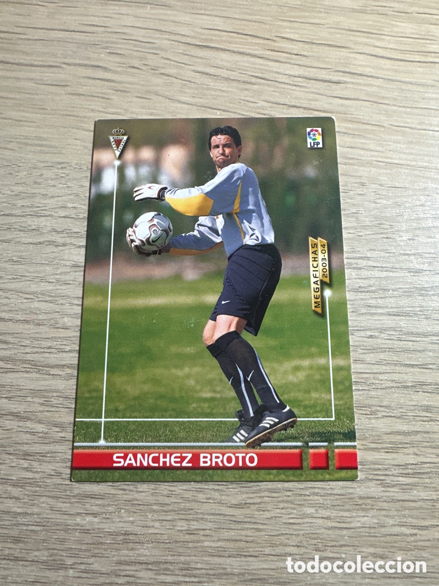 Cartes &agrave; collectionner de Football: SANCHEZ BROTO n&ordm; 200 BIS NUEVA FICHA MURCIA MEGAFICHAS 2003 2004 PANINI 03 04