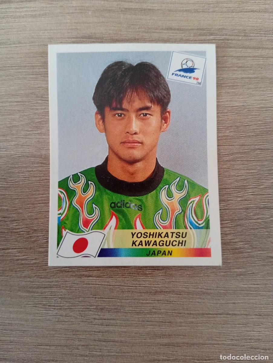 Cromos de f&uacute;tbol: YOSHIKATSU KAWAGUCHI 518 JAPON PANINI FRANCIA 1998 98 SIN PEGAR NUNCA PEGADO