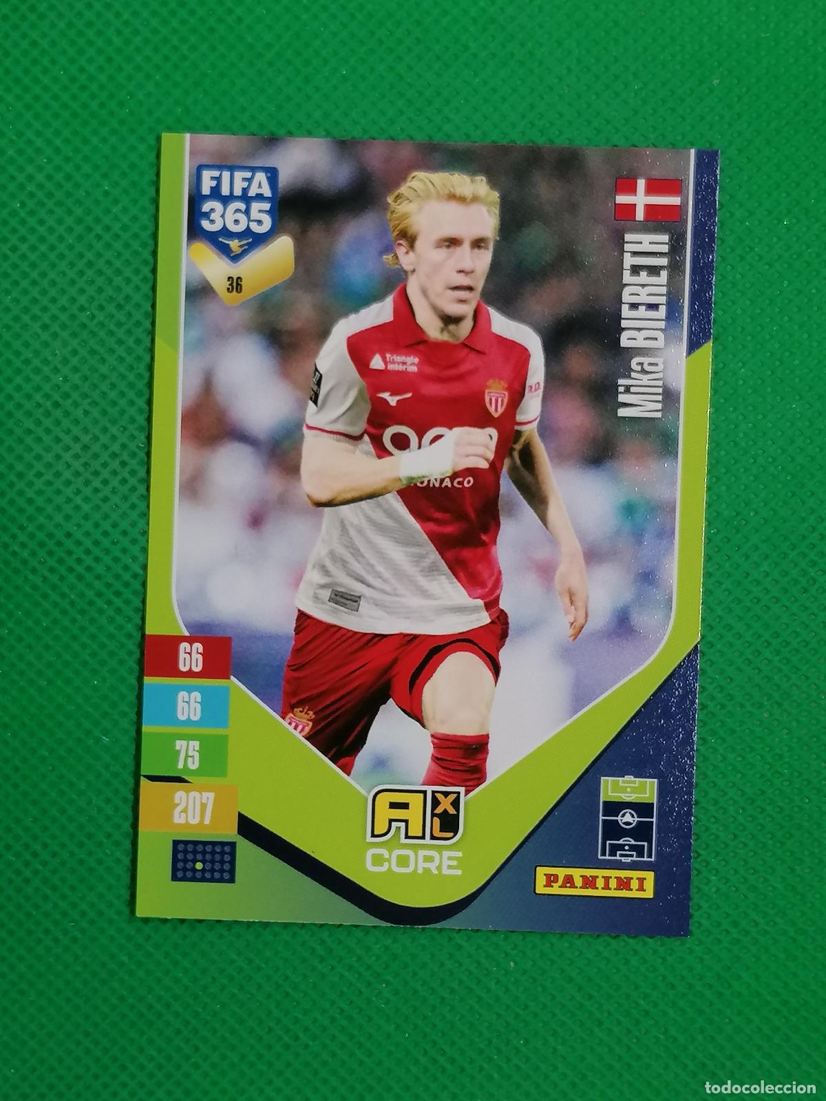 Cromos de f&uacute;tbol: 36 MIKA BIERETH MONACO CORE ⚽ PANINI ADRENALYN XL FIFA 365 26 27 2026 2027 ⚽