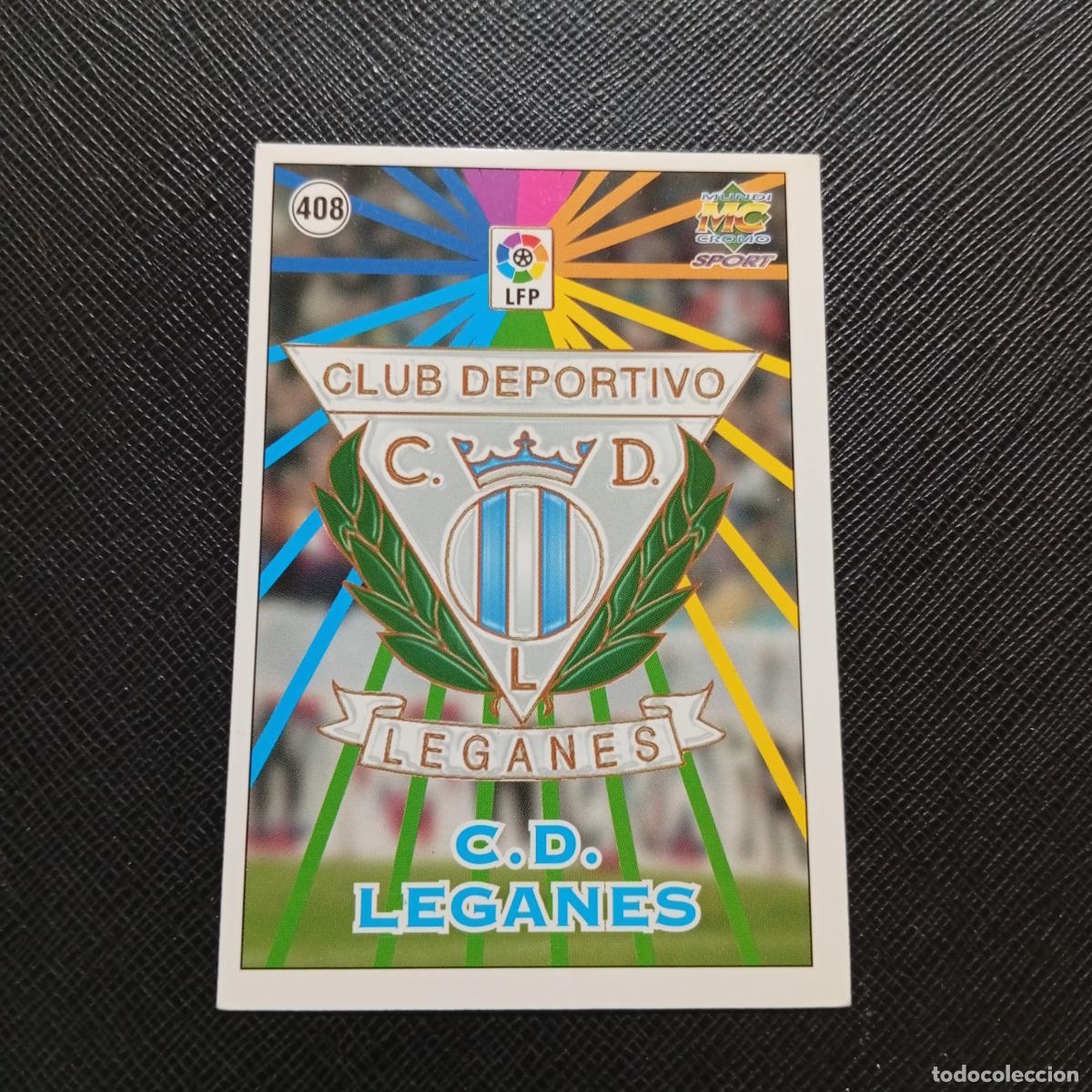 Cromos de f&uacute;tbol: 408 LEGANES ESCUDO MUNDICROMO 1998 1999 CROMO FUTBOL LIGA 98 99 - A218 PG53